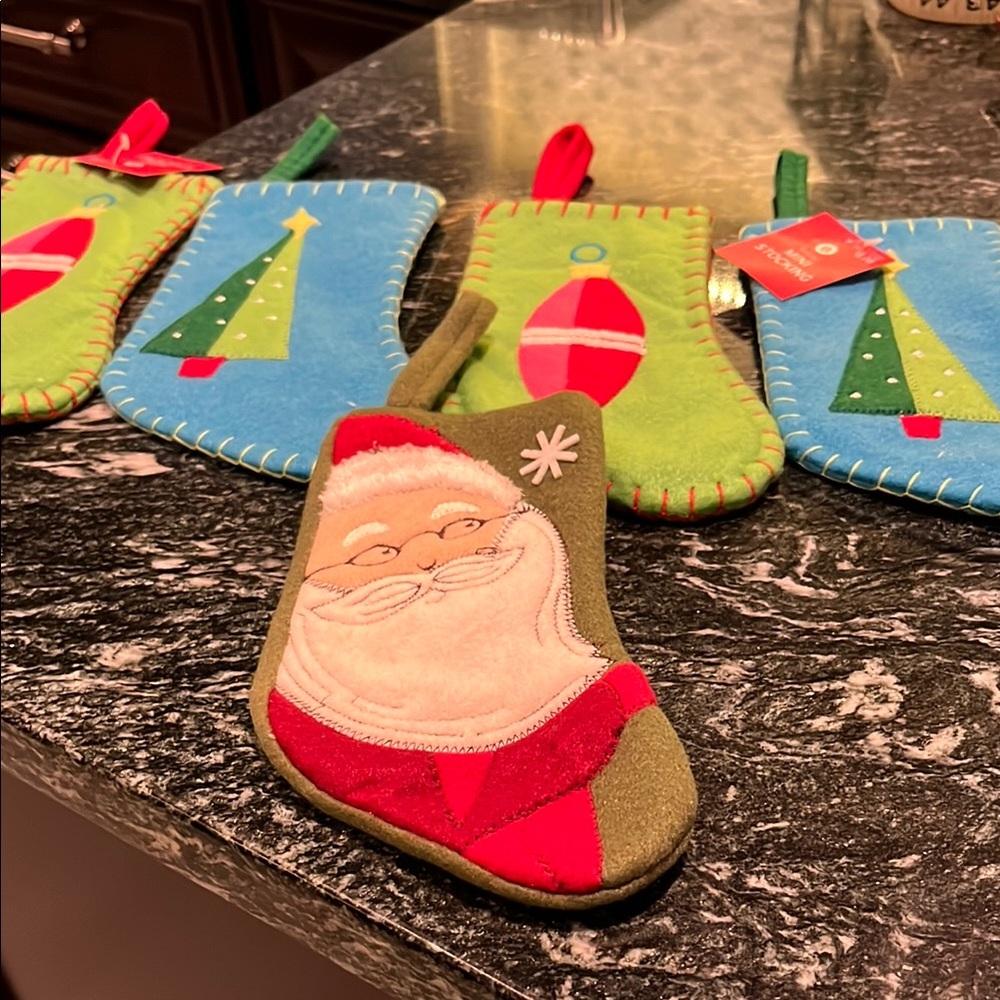 Festive Christmas Stockings Set